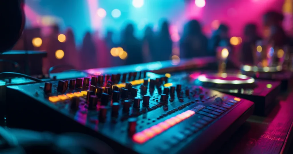 techno music set