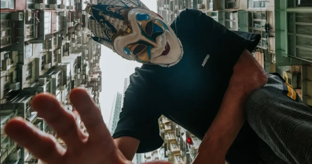 boris brejcha wearing his joker mask